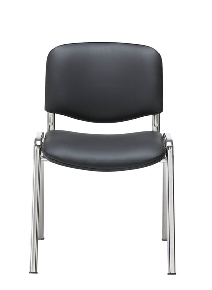 Club Chair with Chrome