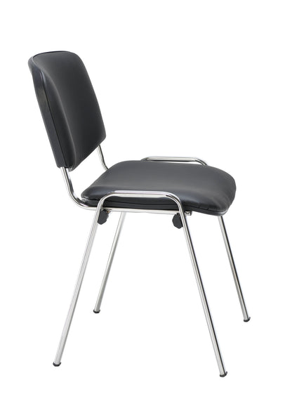 Club Chair with Chrome