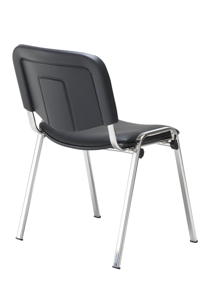 Club Chair with Chrome