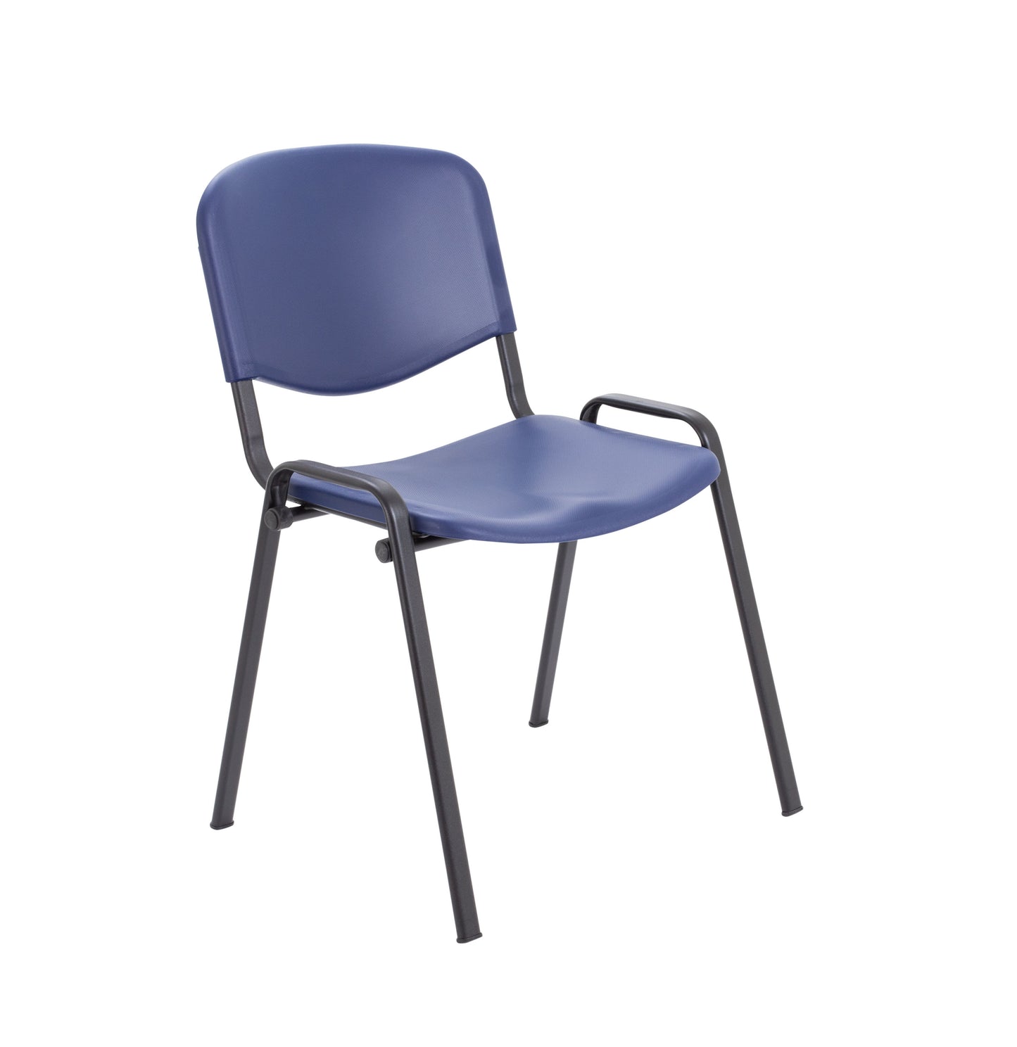 Club|Multipurpose Stacking Chair|Canteen|Blue-Black