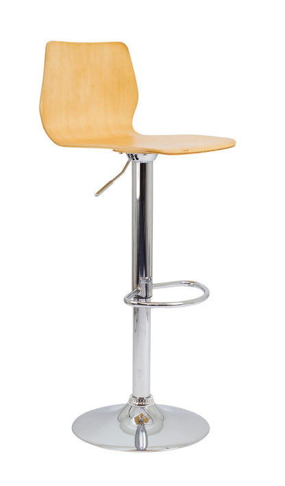 Stork Gas Lift Stool|Beech