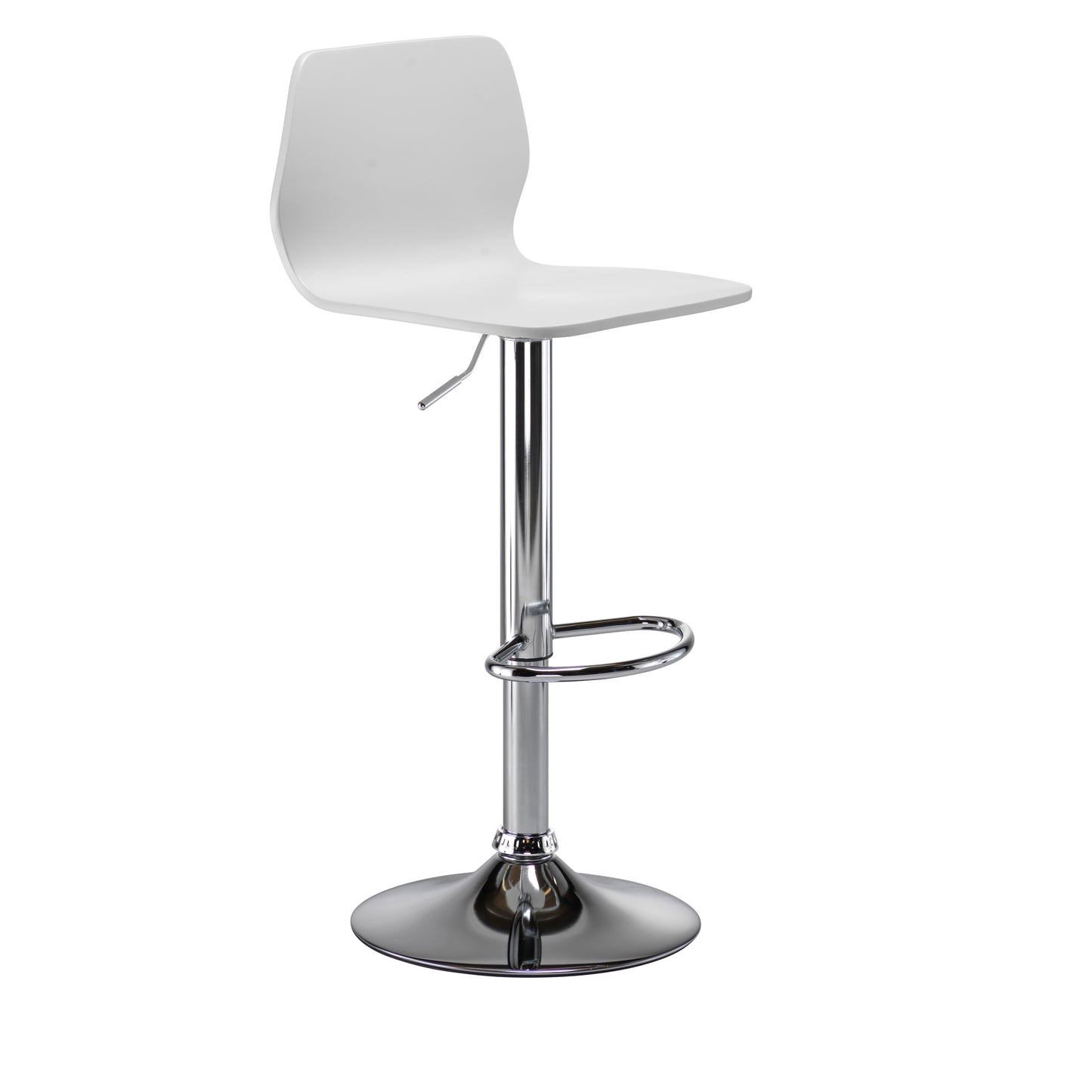 Stork Gas Lift Stool|White