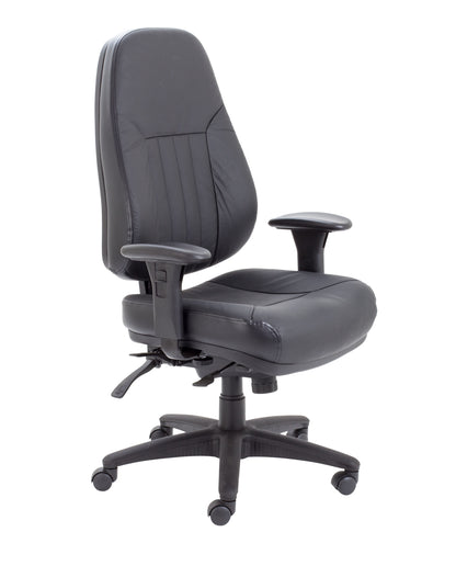 Panther Executive Leather Chair|Black
