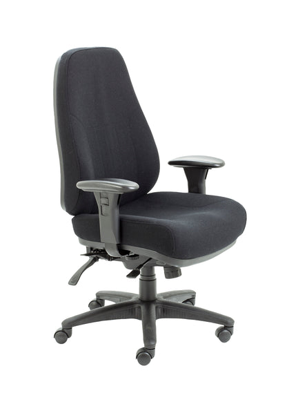 Panther Fabric Chair|Black