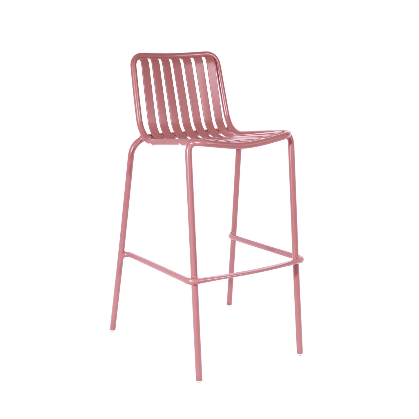 Breeze Aluminium Bar Chair|Brick Dust