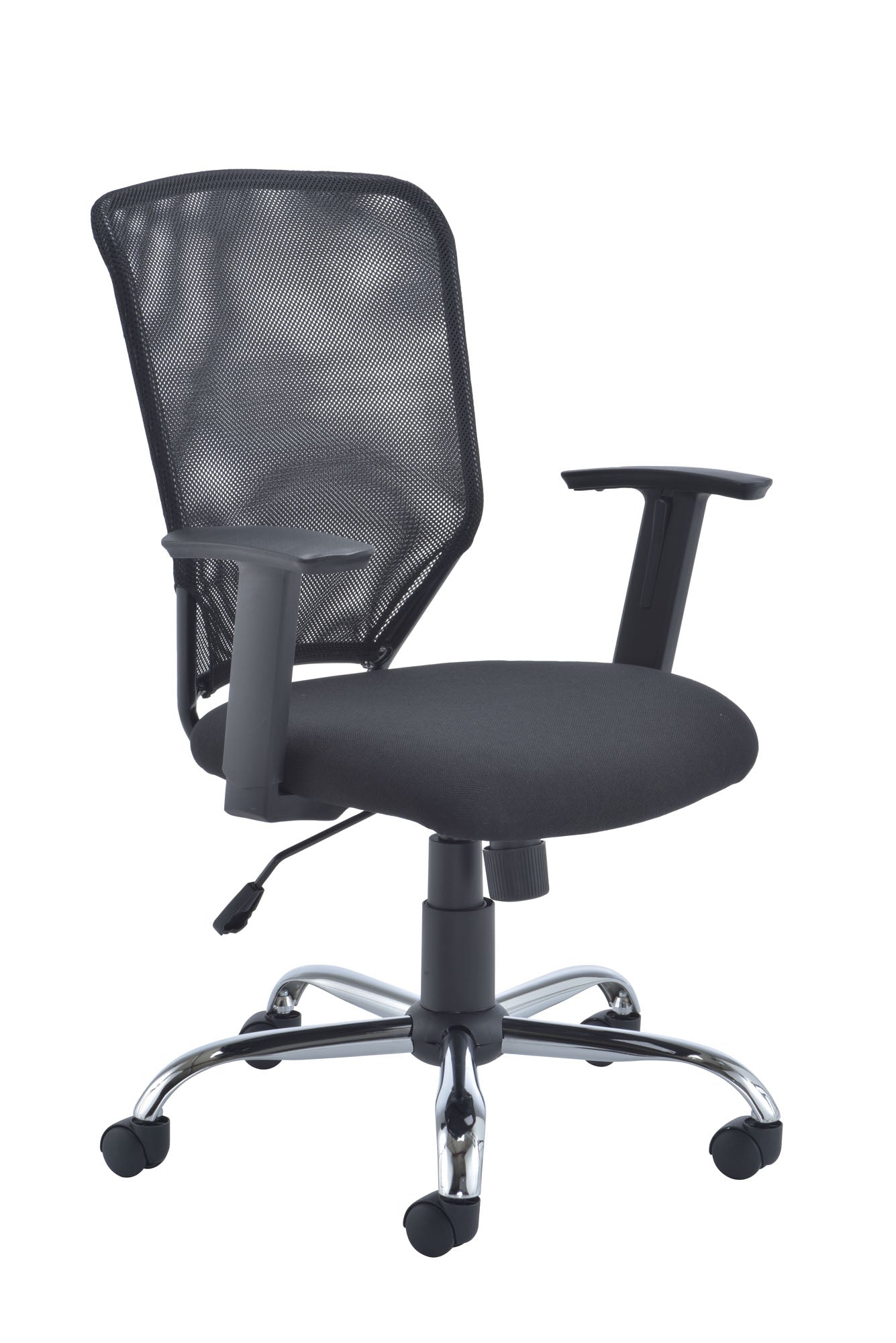 Start Mesh Back Task Chair with Adjustable Arms|Black