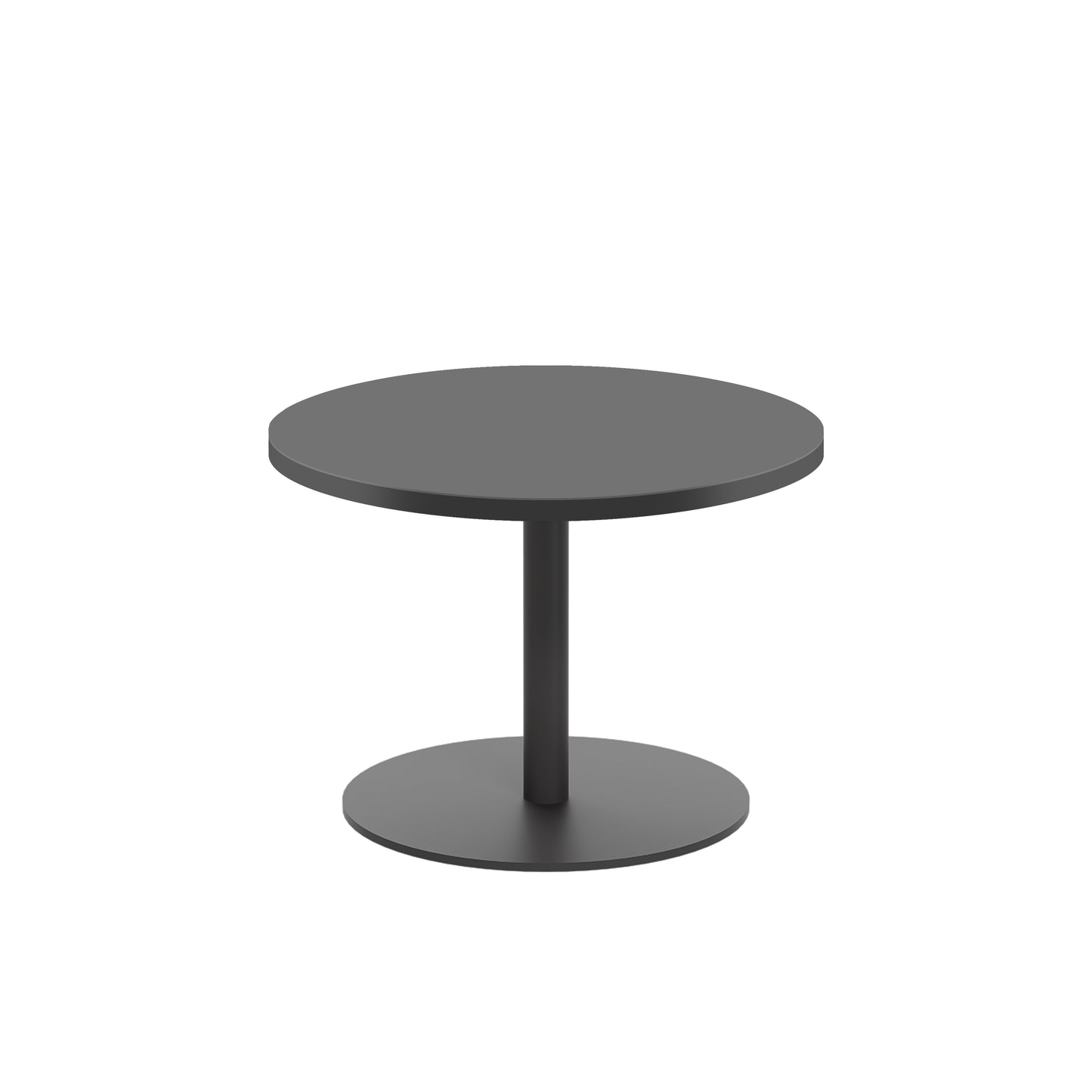 Contract 600mm Low Table (FSC)|Black-Black