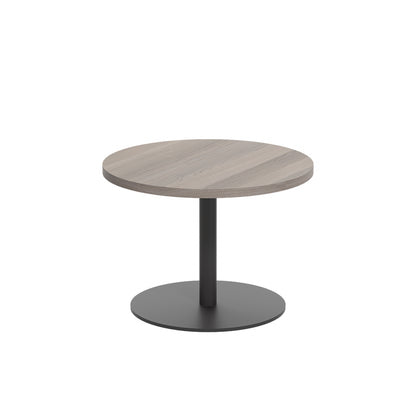 Contract 600mm Low Table (FSC)|Grey Oak-Black