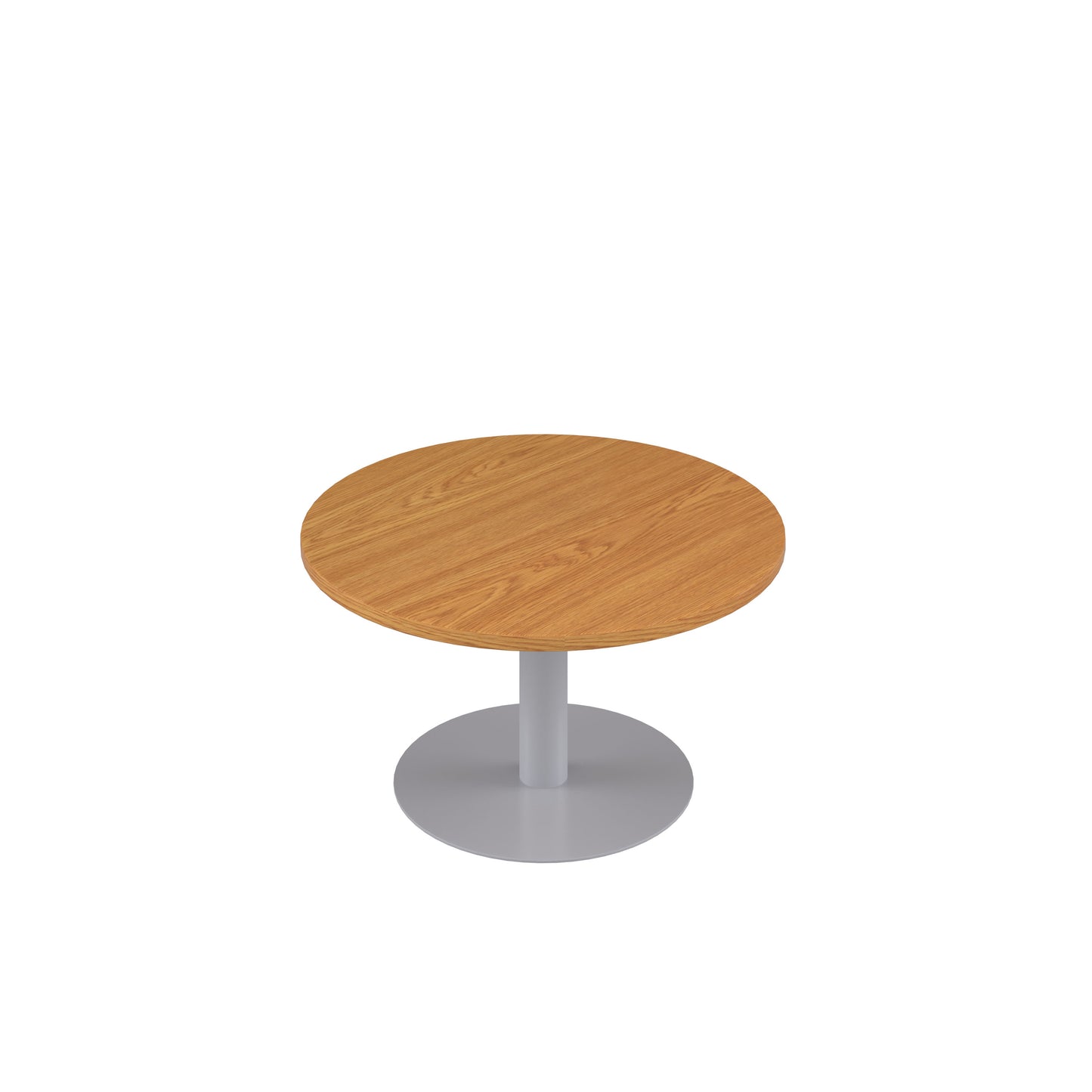 Contract 600mm Low Table (FSC)|Nova Oak-Silver