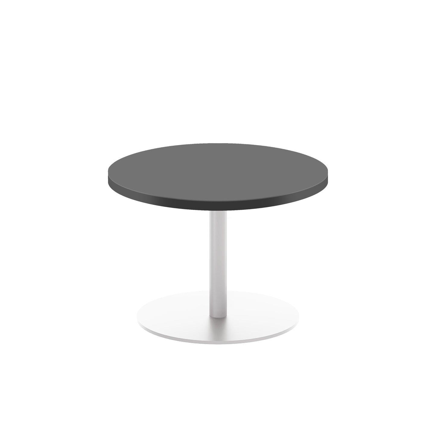 Contract 600mm Low Table (FSC)|Black-White