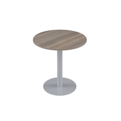 Contract 600mm Mid Table (FSC)|Grey Oak-Silver