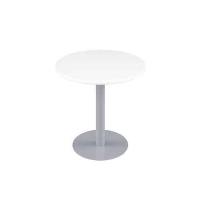 Contract 600mm Mid Table (FSC)|White-Silver