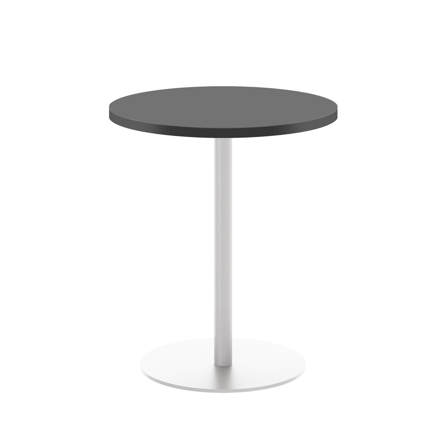 Contract 600mm Mid Table (FSC)|Black-White