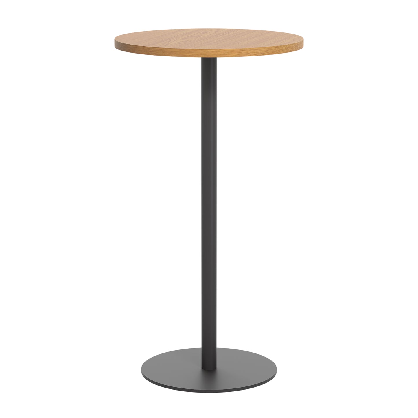 Contract 600mm High Table (FSC)|Nova Oak-Black