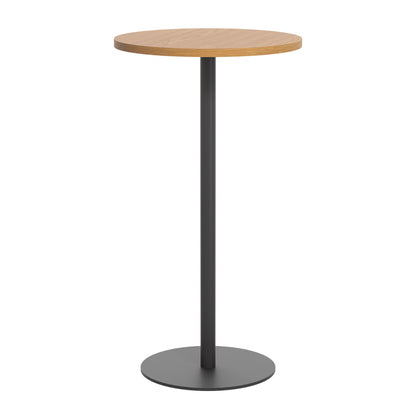 Contract 600mm High Table (FSC)|Nova Oak-Black