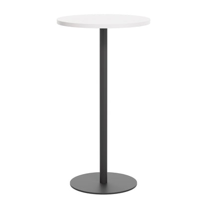 Contract 600mm High Table (FSC)|White-Black
