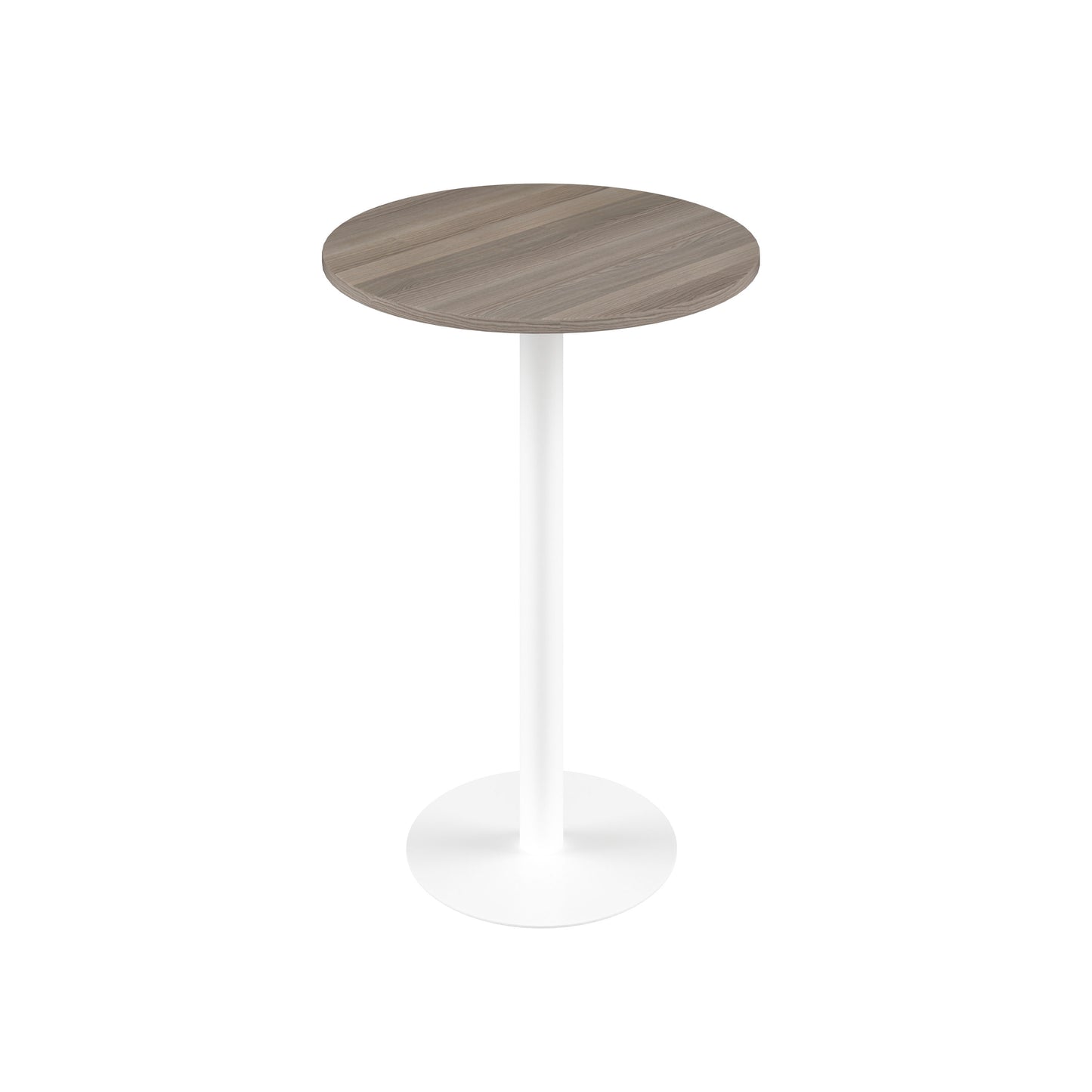 Contract 600mm High Table (FSC)|Grey Oak-White