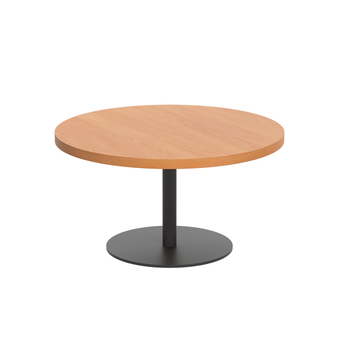 Contract 800mm Low Table (FSC)|Beech-Black