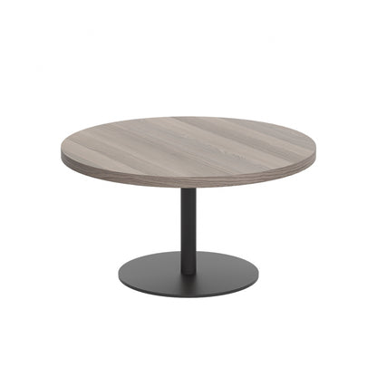 Contract 800mm Low Table (FSC)|Grey Oak-Black