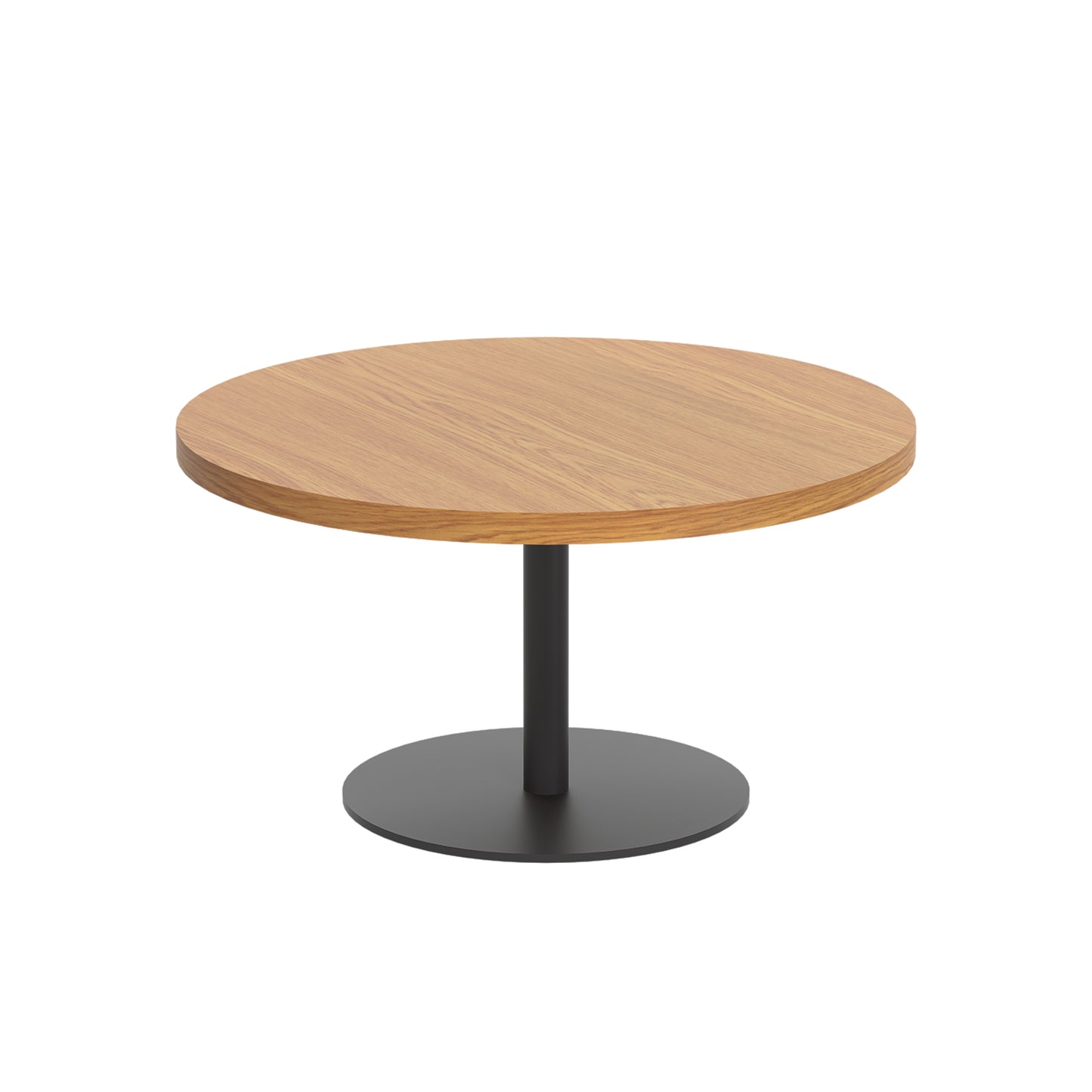 Contract 800mm Low Table (FSC)|Nova Oak-Black