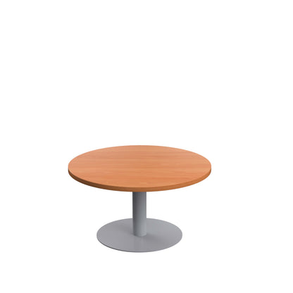 Contract 800mm Low Table (FSC)|Beech-Silver