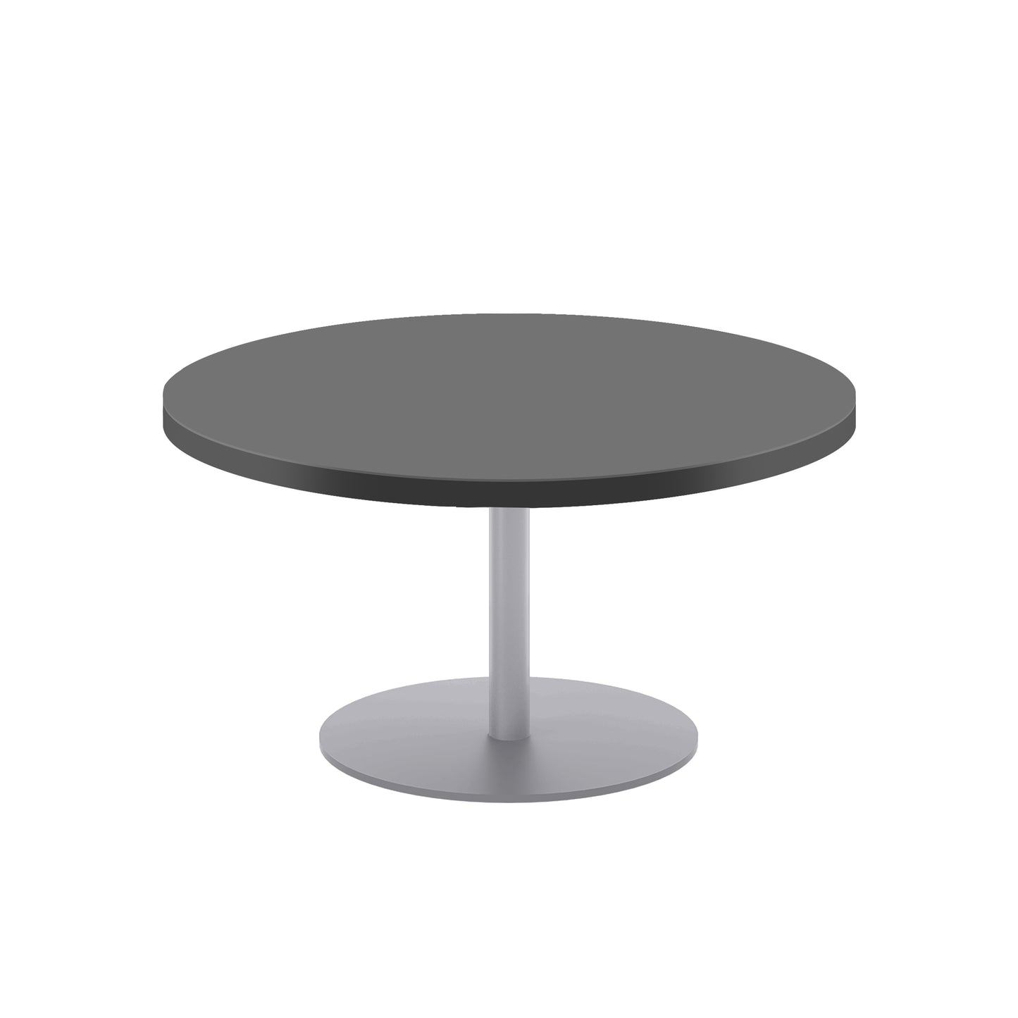 Contract 800mm Low Table (FSC)|Black-Silver
