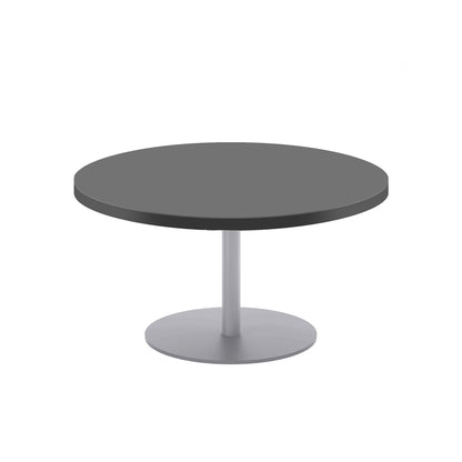 Contract 800mm Low Table (FSC)|Black-Silver