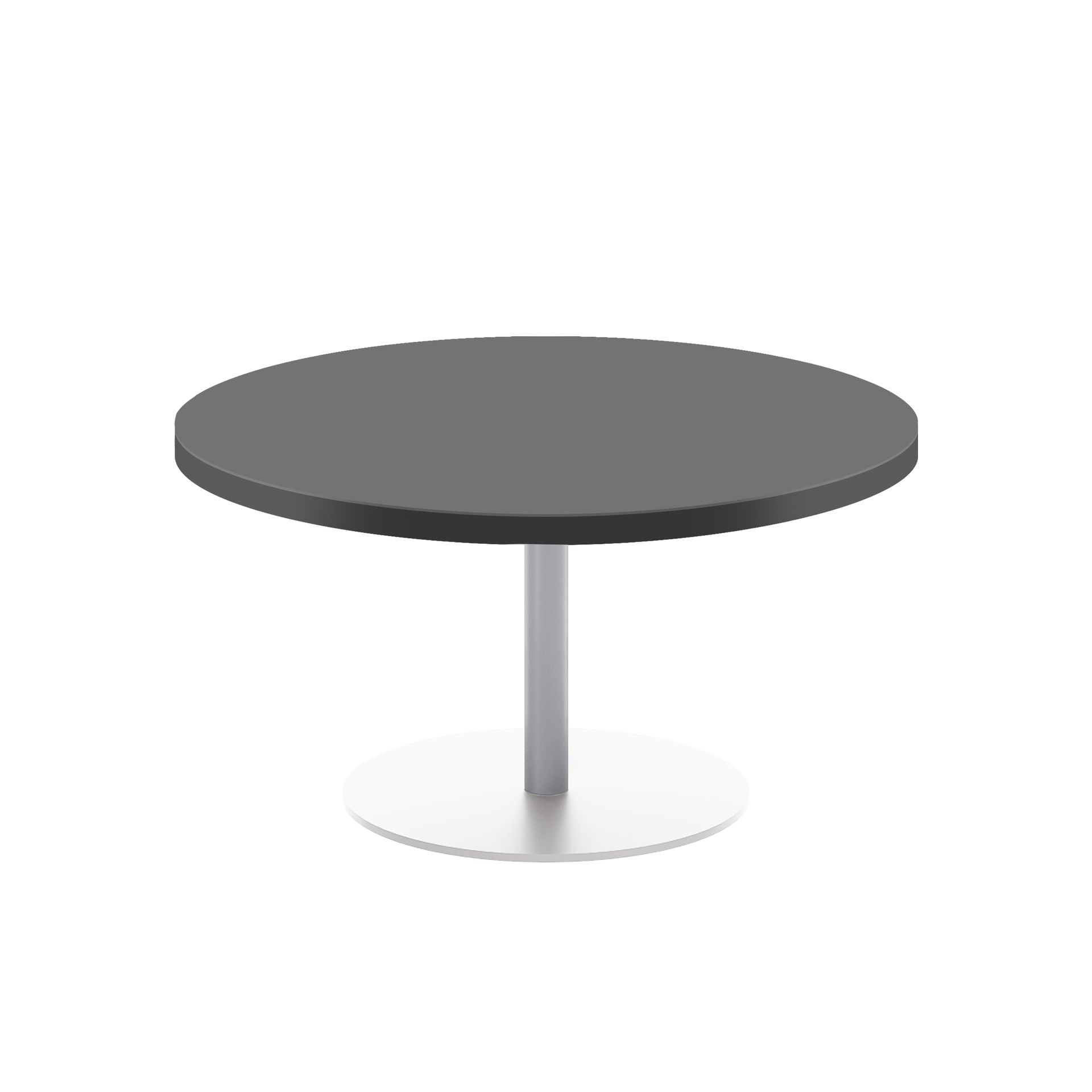 Contract 800mm Low Table (FSC)|Black-White