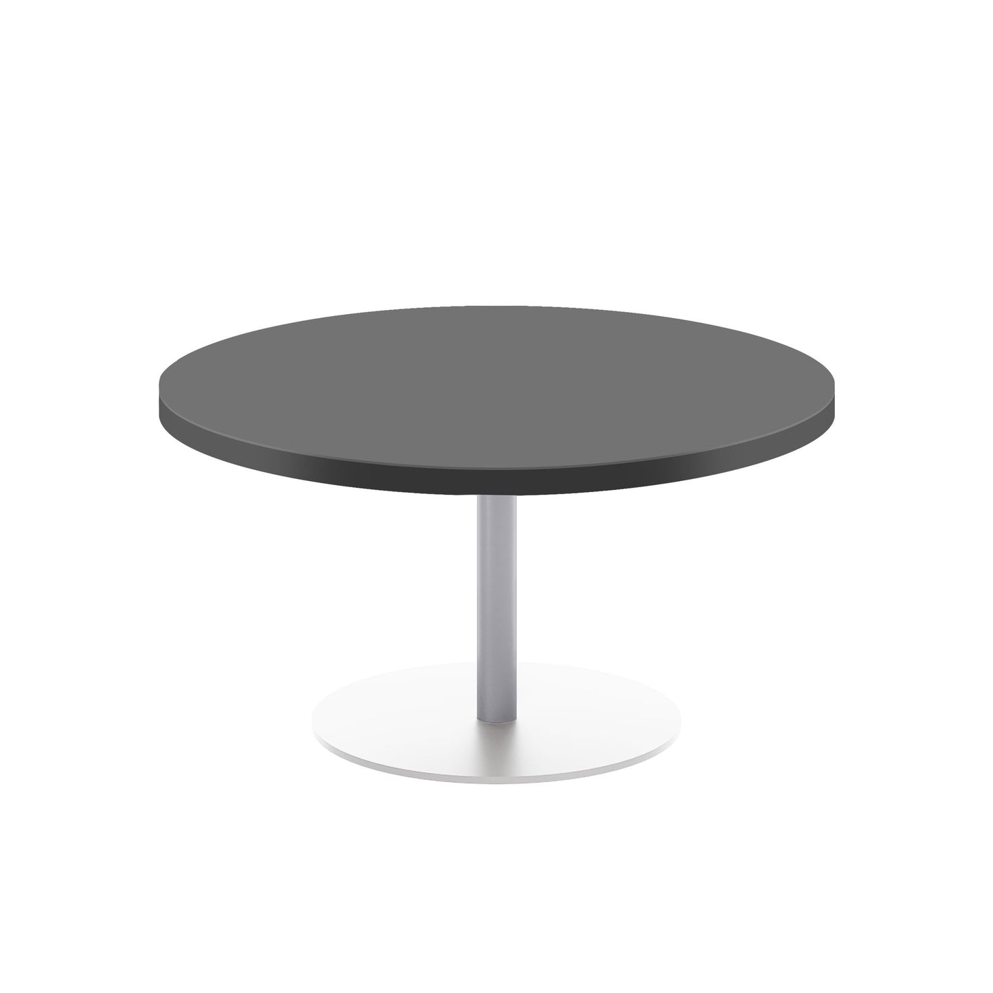 Contract 800mm Low Table (FSC)|Black-White
