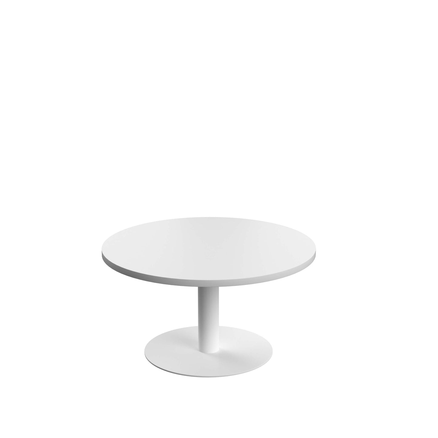 Contract 800mm Low Table (FSC)|White-White