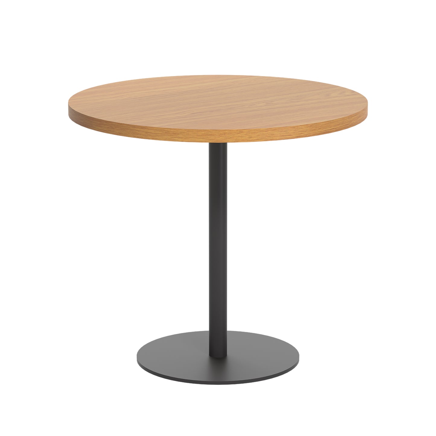 Contract 800mm Mid Table (FSC)|Nova Oak-Black