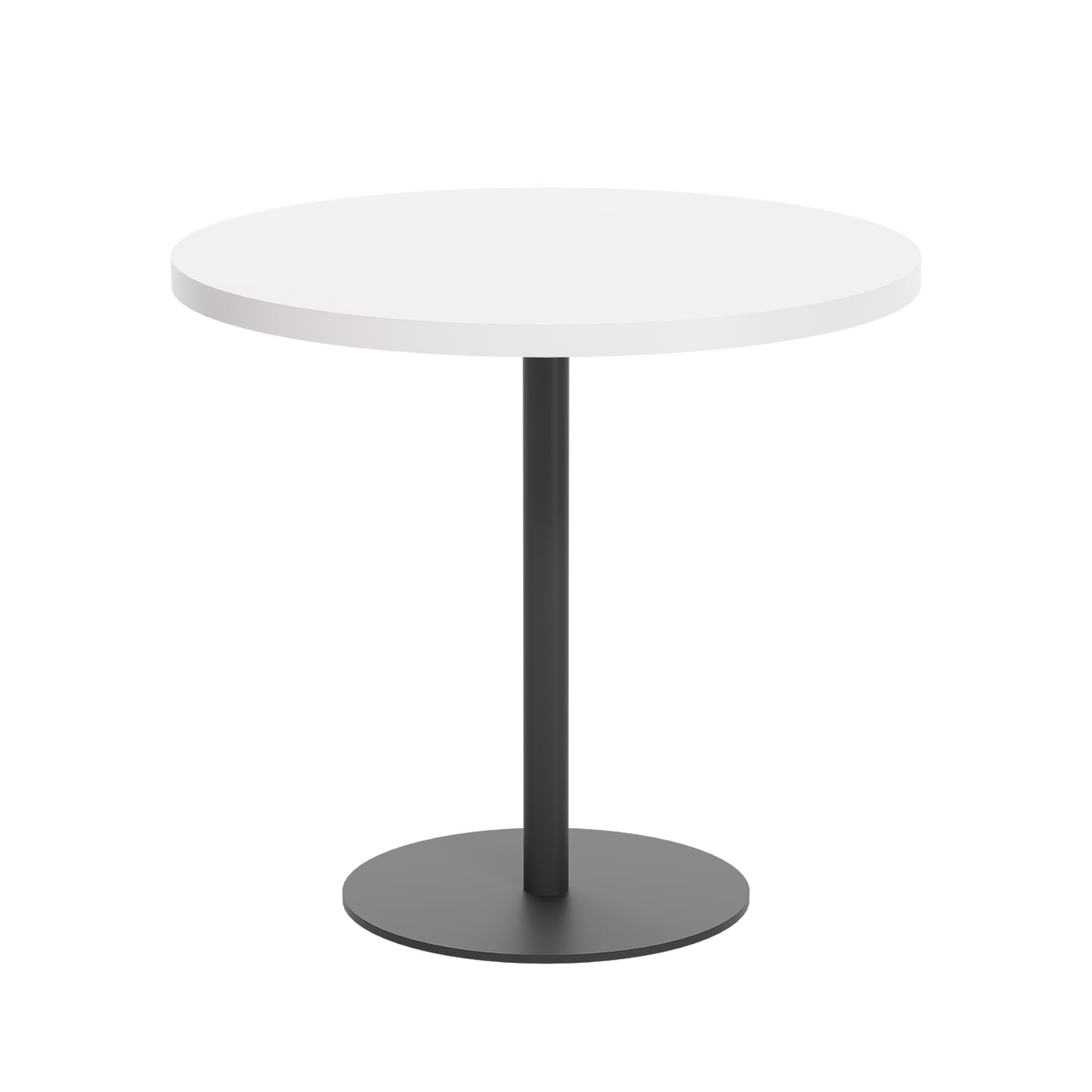 Contract 800mm Mid Table (FSC)|White-Black
