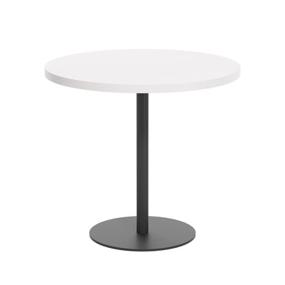 Contract 800mm Mid Table (FSC)|White-Black