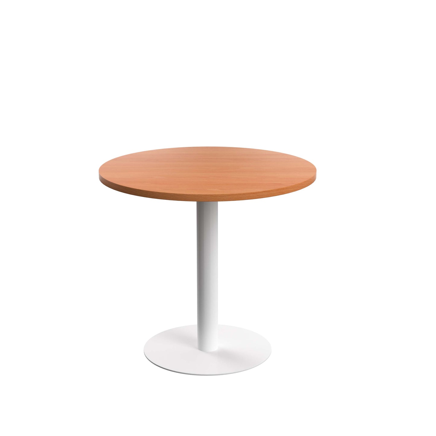 Contract 800mm Mid Table (FSC)|Beech-White