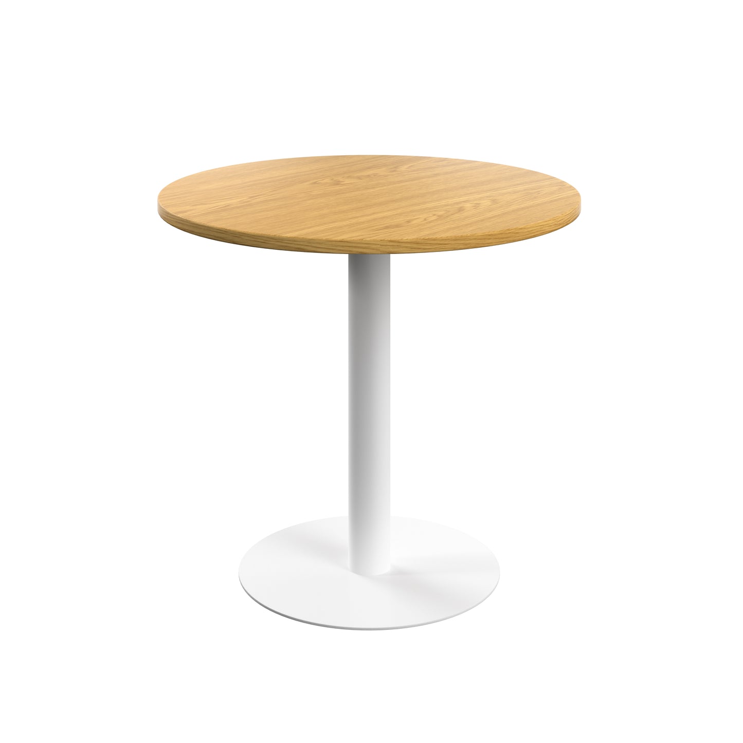 Contract 800mm Mid Table (FSC)|Nova Oak-White