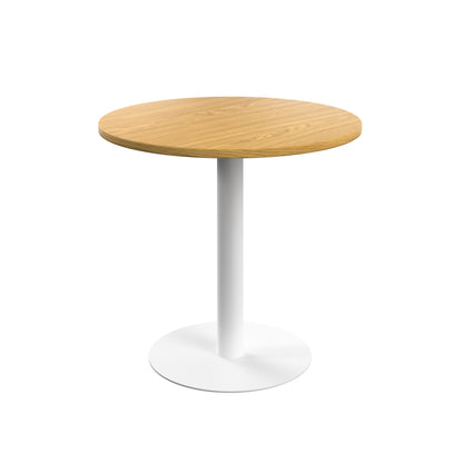 Contract 800mm Mid Table (FSC)|Nova Oak-White
