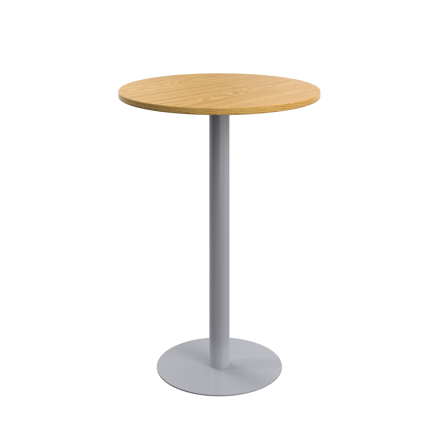 Contract 800mm High Table (FSC)|Nova Oak-Silver