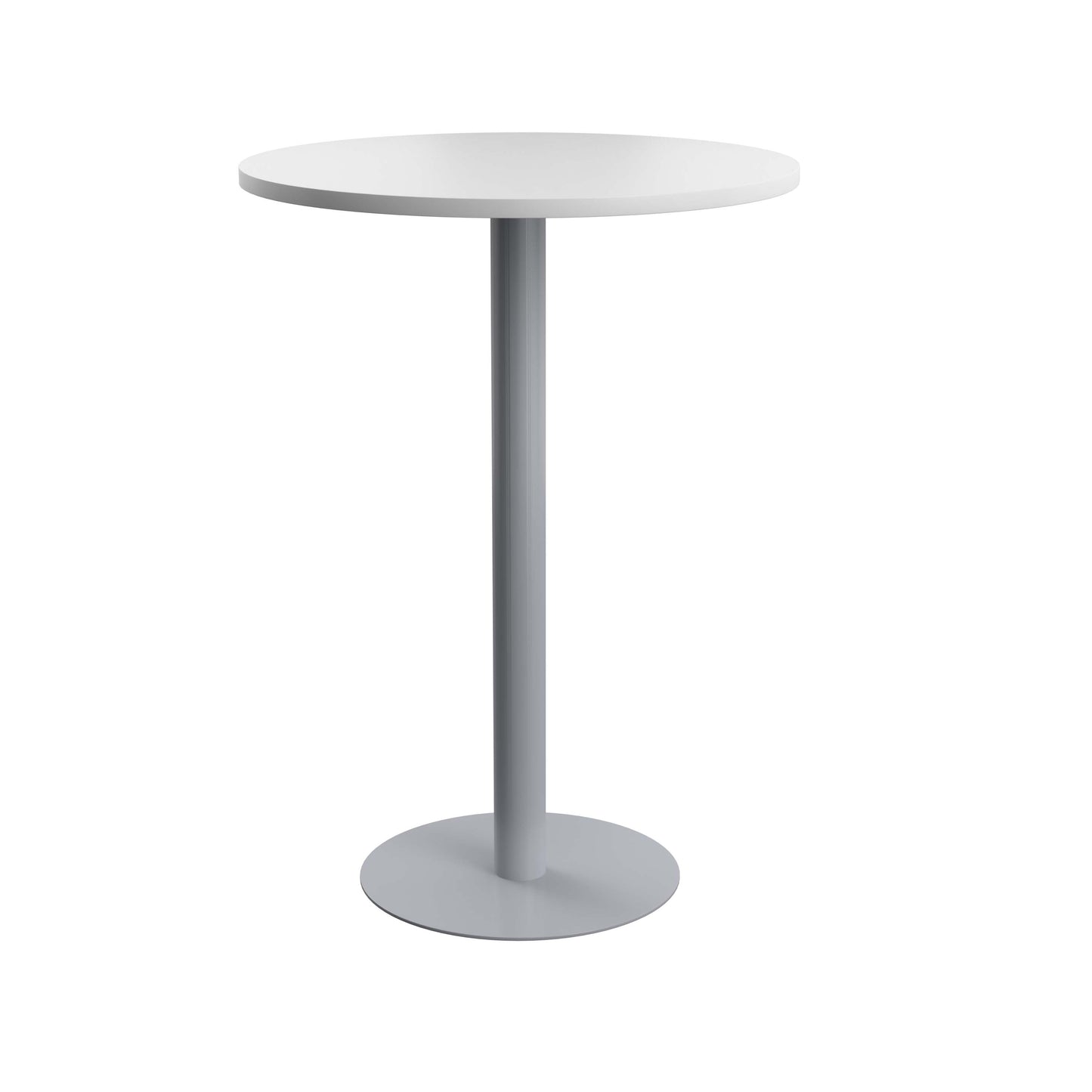 Contract 800mm High Table (FSC)|White-Silver