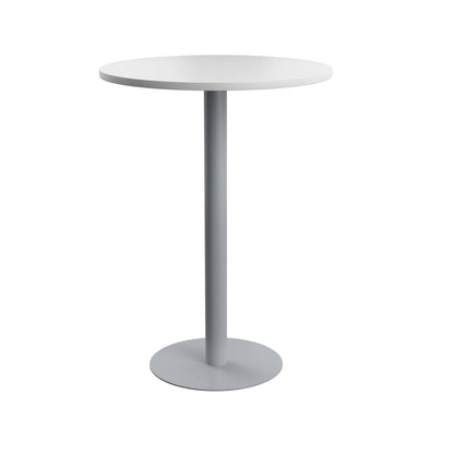 Contract 800mm High Table (FSC)|White-Silver