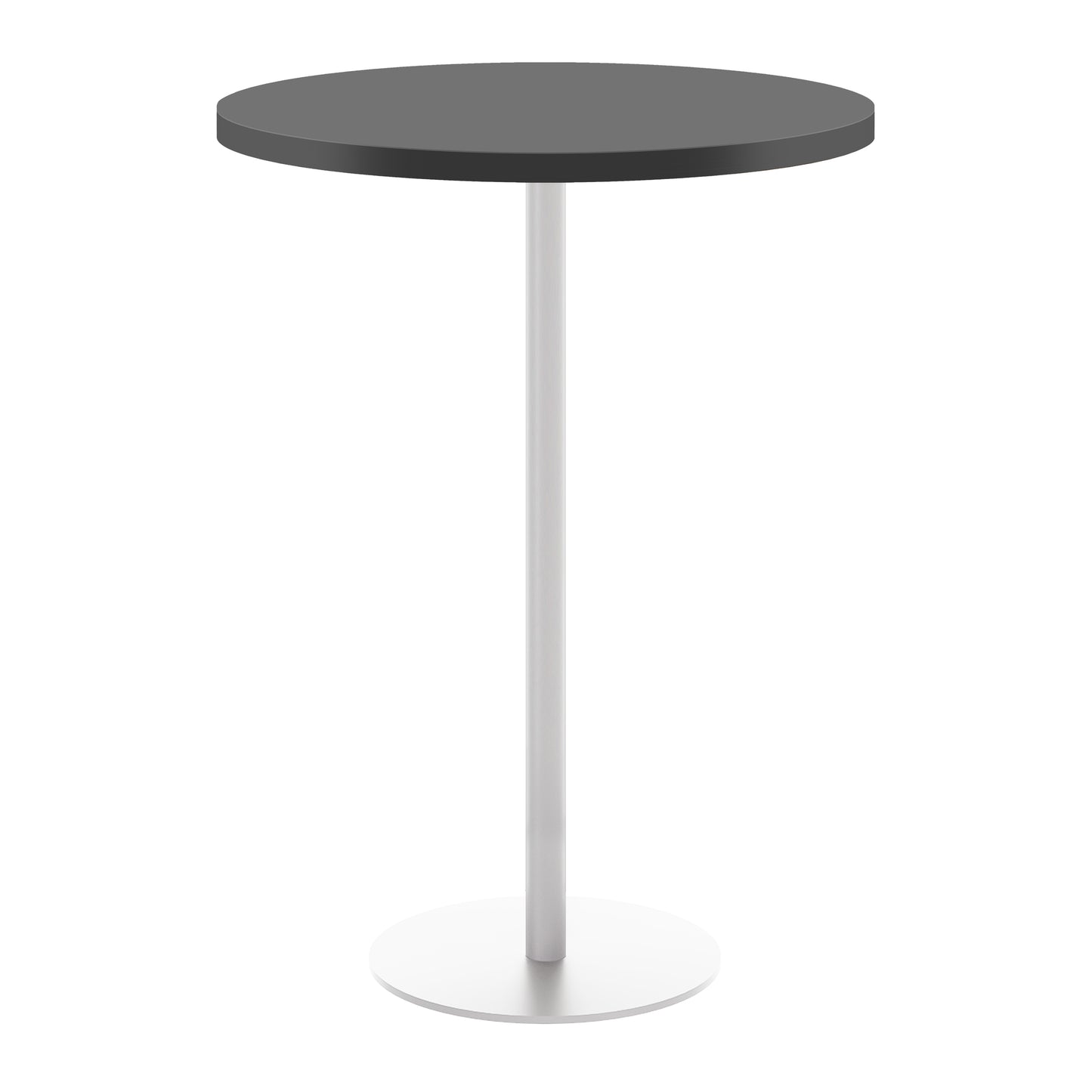 Contract 800mm High Table (FSC)|Black-White