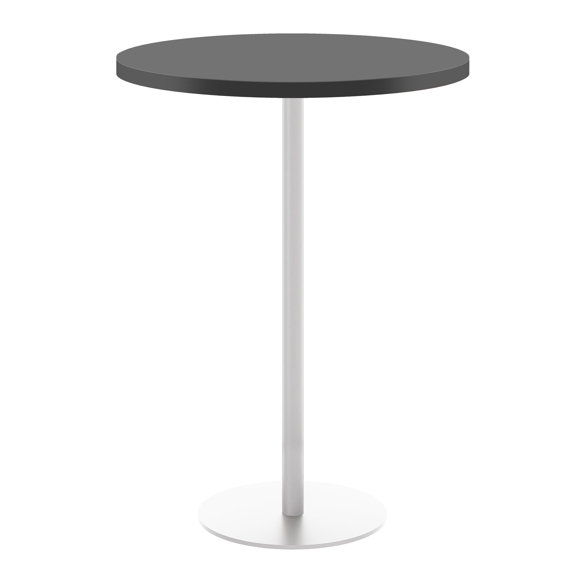 Contract 800mm High Table (FSC)|Black-White