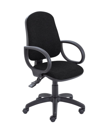 Calypso 2 Deluxe Chair With Fixed Arms|Black