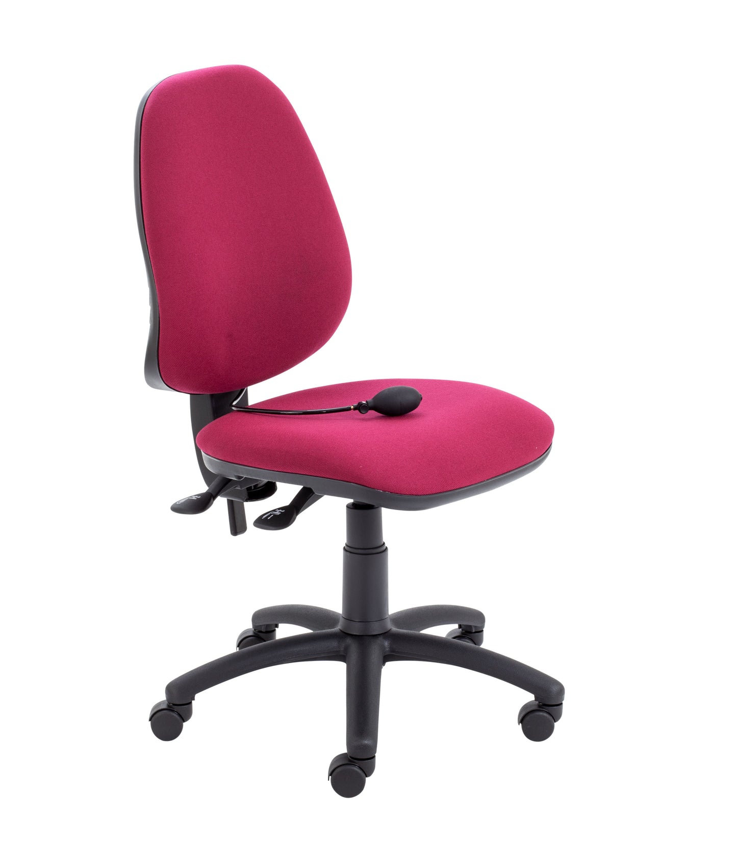 Calypso Ergo 2 Lever Office Chair With Lumbar Pump|Claret