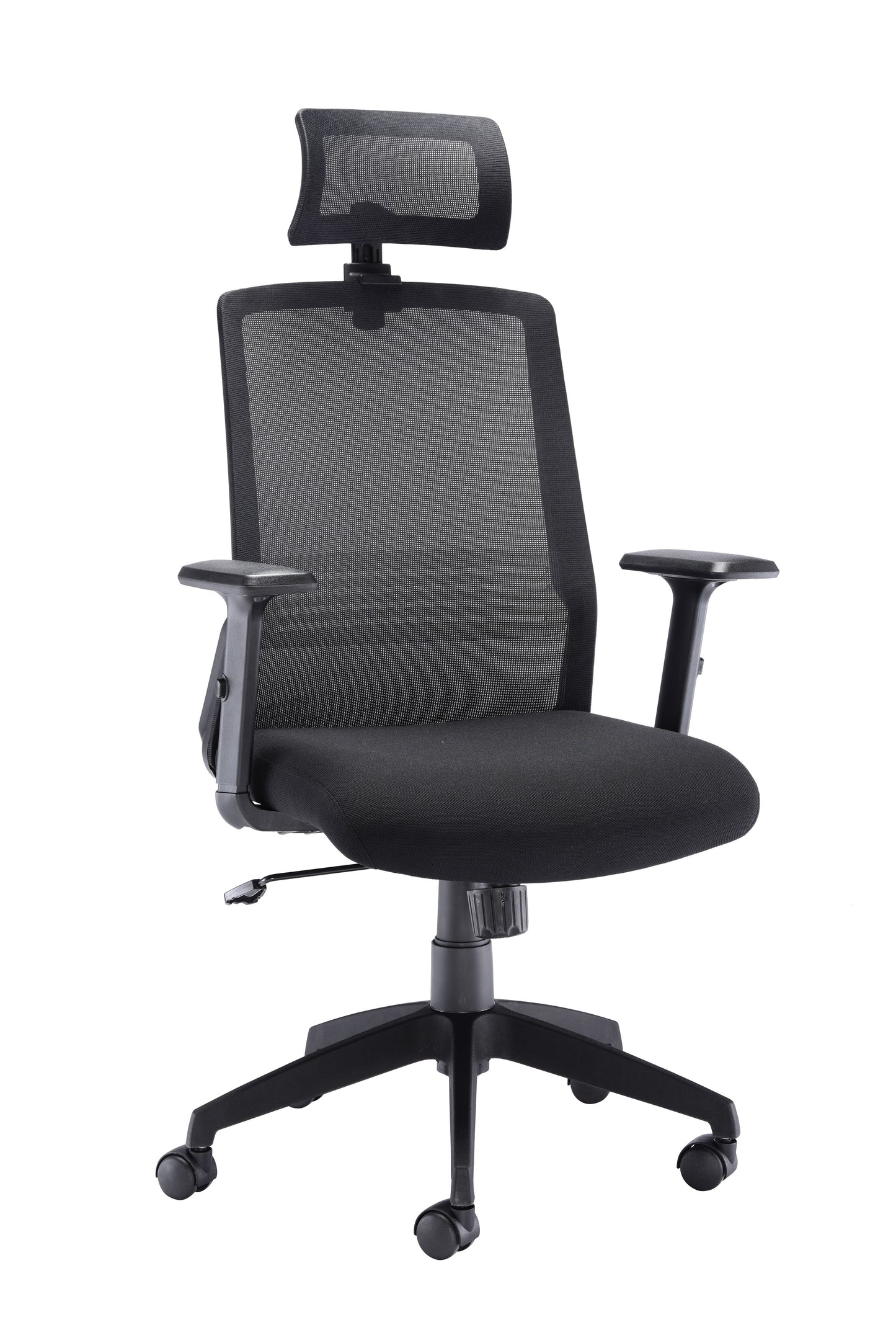 Denali High-Back Office Chair With Headrest|Black
