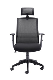 Denali High-Back Office Chair with Headrest