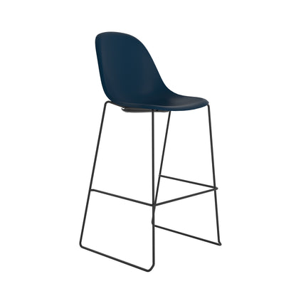Lizzie High Stool|Blue