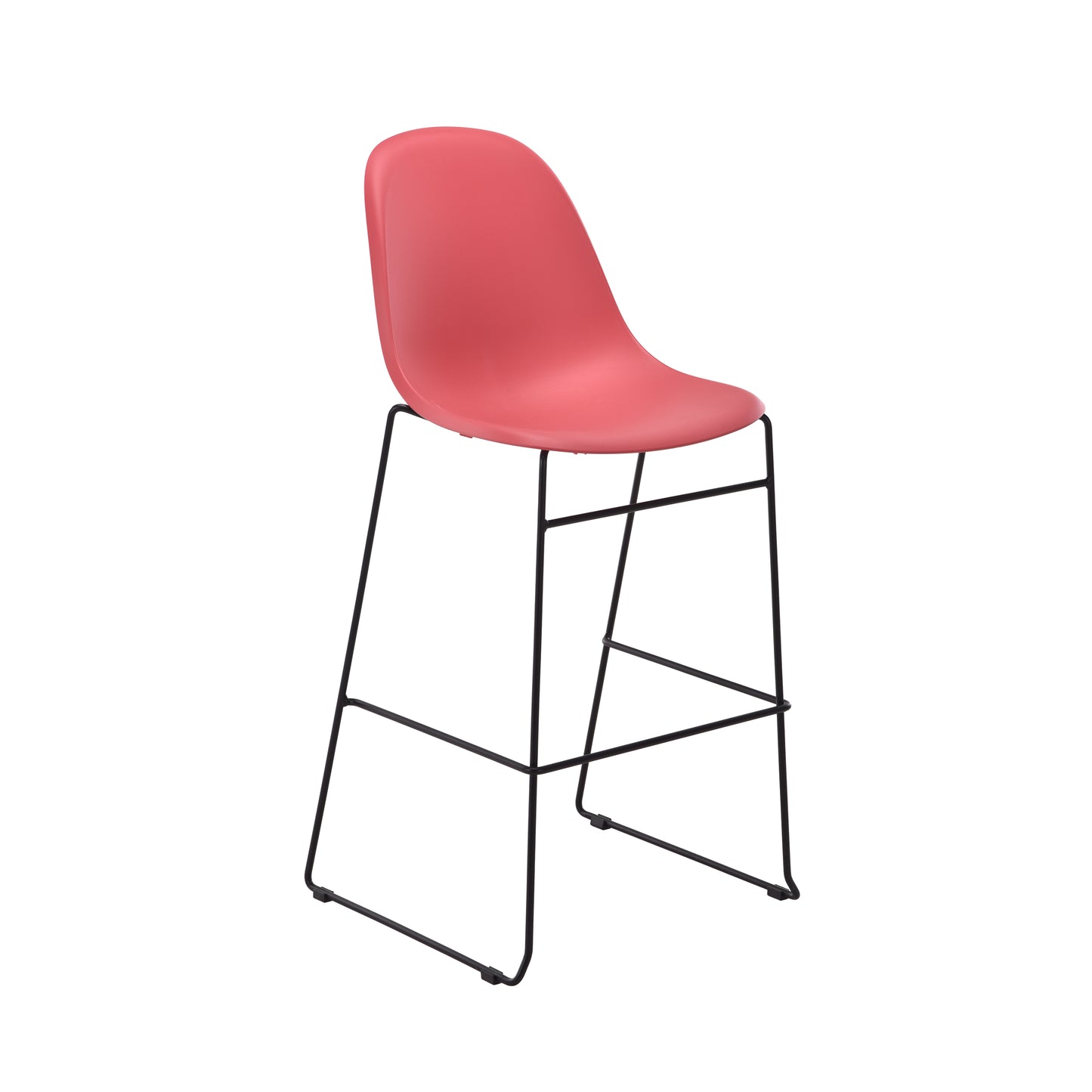 Lizzie High Stool|Red