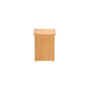 Core|Panel Leg|Rectangular Desk|1000x600|Norweigan Beech-Graphite