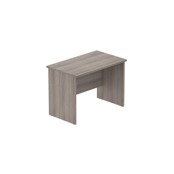 Core|Panel Leg|Rectangular Desk|1000x600|Alaskan Grey Oak