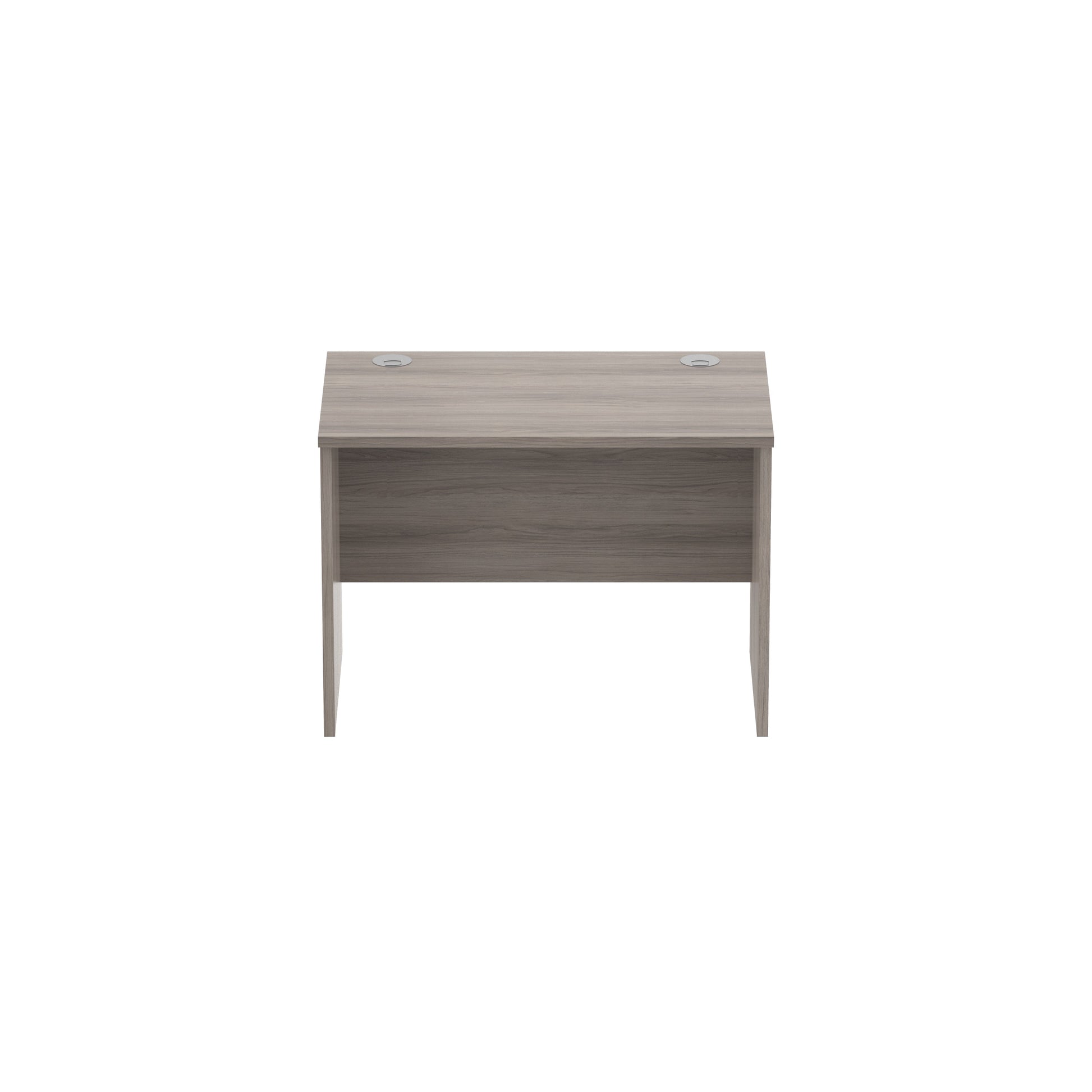Core|Panel Leg|Rectangular Desk|1000x600|Alaskan Grey Oak